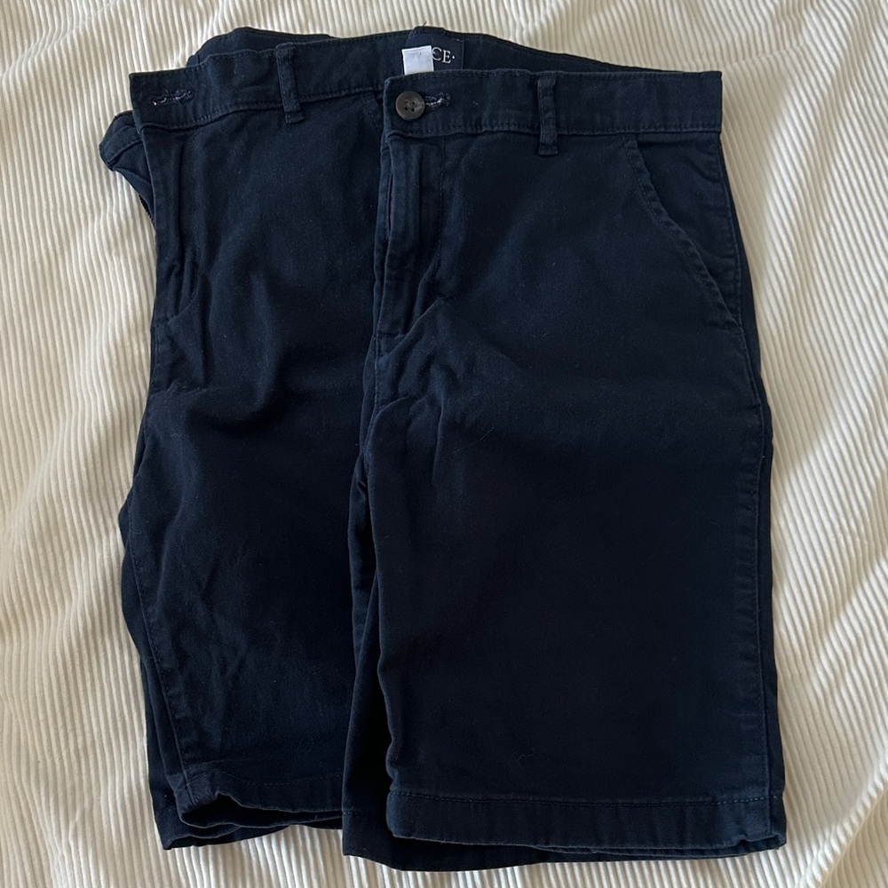 Youth 12 Husky Navy Shorts
